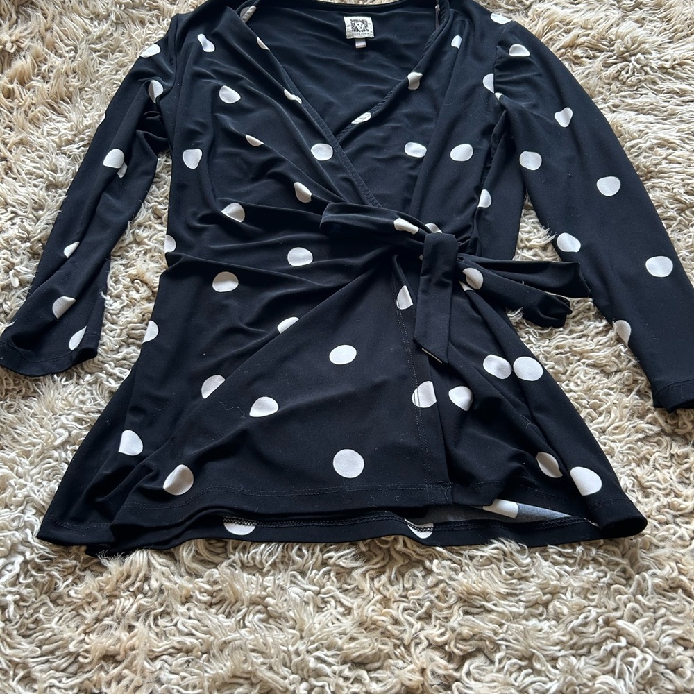 Anne Klein Black Top